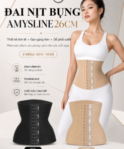 Đai Nịt Định Hình Eo AmySline 26cm