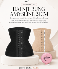 Đai Nịt Định Hình Eo AmySline 24cm